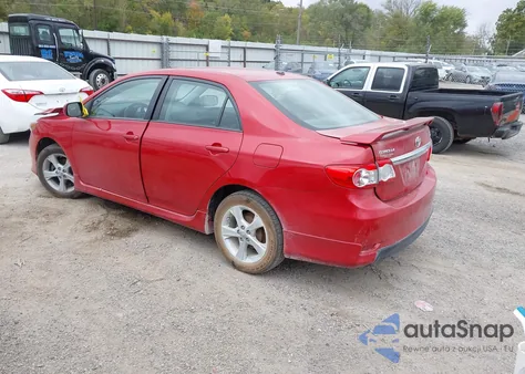 2012 Toyota Corolla S from USA, damaged, VIN 2T1BU4EE6CC893861